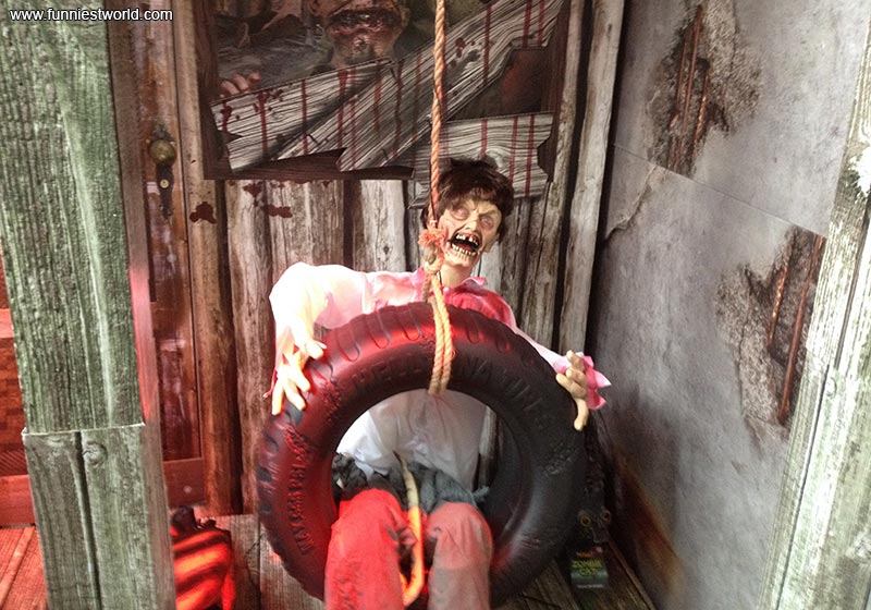 Фигуры трупов на Халлоуин