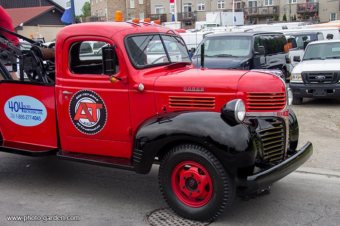 Старинный канадский грузовик