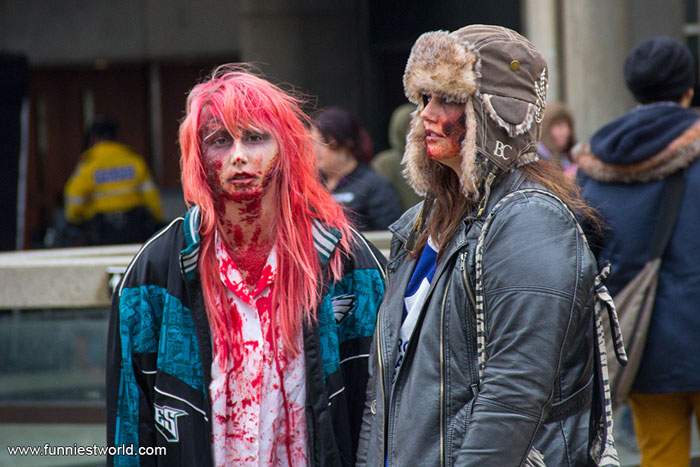 Парад зомби в Торонто