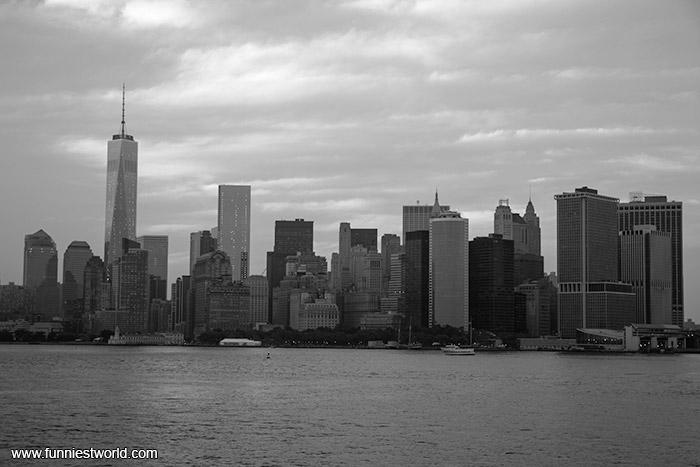 Черно белый Нью Йорк