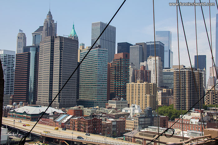 Нью Йорк с Бруклинского моста