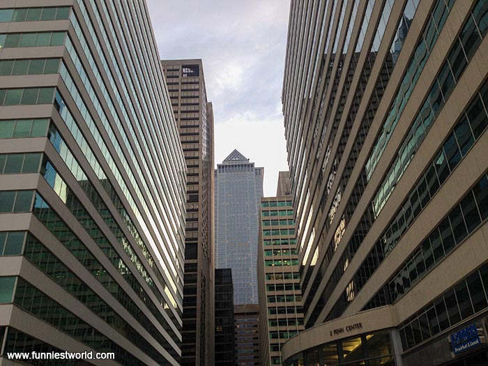 Стеклянные небоскребы